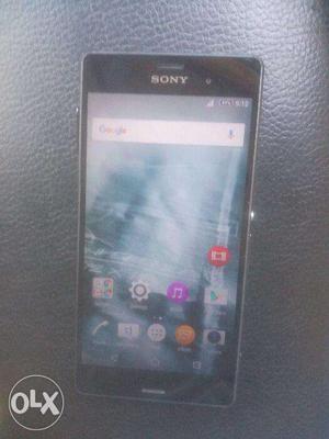 Sony xperia z3 black, 4g,3gb ram 16gb rom, camera