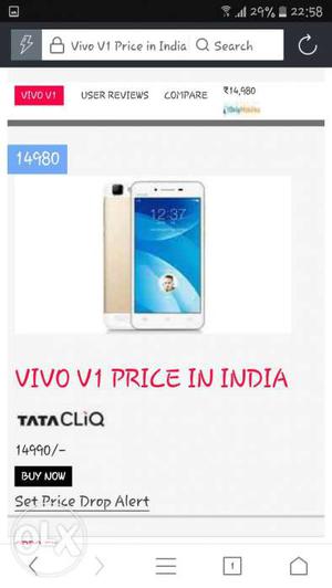 Vivo v1 mast conditions he Sell and exchange