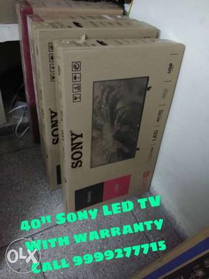 40"Sony LED TV Boxes