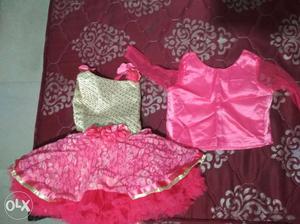 5yr girl pink dress