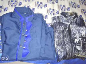 Almost new kurta and pant and sleeveless jacket