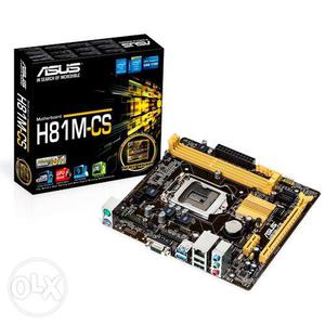 Asus h81m-cs motherboard Box pack new condition