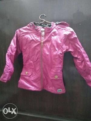BRANDED Leather kid jacket, size 28, actual price