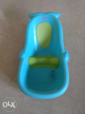Baby's Blue And Green Fisher-Price Bather