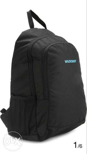 Black Wildcraft Backpack