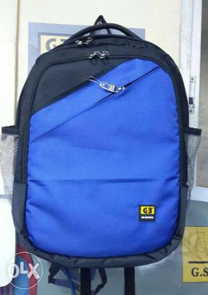 Blue And Black G3 Backpack