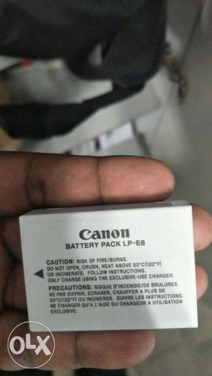 Canon Battery Pack Box