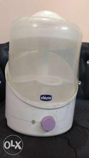 Chicco electric steam steriliser in good condition. New