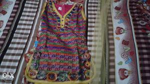 Dress for 8-10 year girl.just like new.2 time