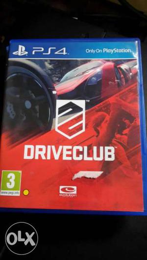 Drive Club PS4 Game Case