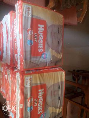 Huggies Diaper Pack Lot 20pcs (Each pack 60 Diapers Mrp:730