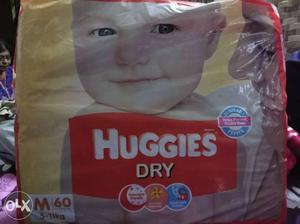 I want to sell huggies dry pampers pack of 60 (m