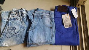 Kids jeans denim total pieces 3