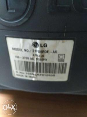 LG 21FD5H0E-AX Product Sticker