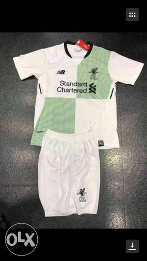 Liverpool away kit jersey with shorts season 
