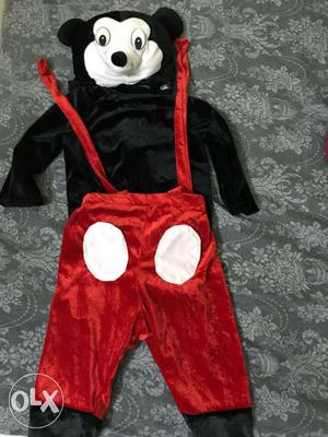 Mickey mouse dress for one year