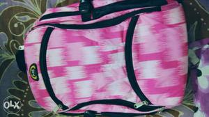 New bag pink clower.