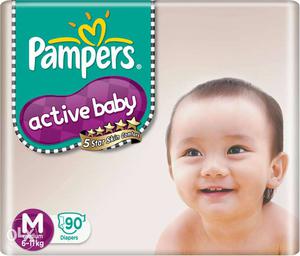 Pampers Active Baby Diapers(New)