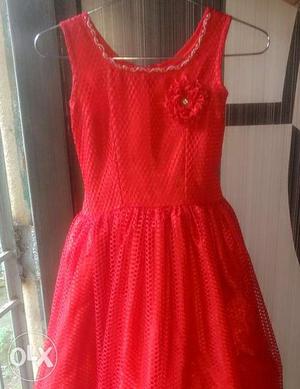 Party full gown dress for child 5 to 6 yrs