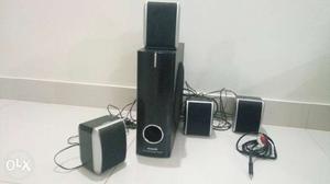 Philips 4.1 Multimedia Speaker System. Connect to TV,