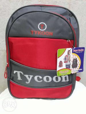 Red And Black Tykoon Backpack
