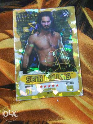Seth Rollins WWE Trading Card Game