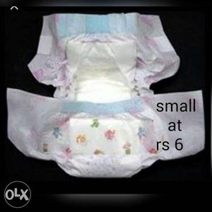Single baby diaper n diaper bag available
