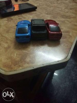 Three Cars Scale Mdoel