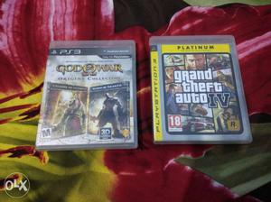 Two PS3 Colored Game Cases