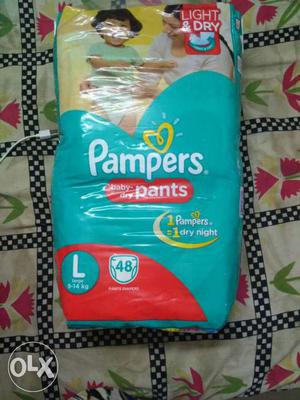 Unused, Sealed pack Pampers baby dry pants, Size