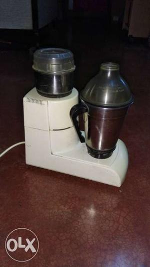 White Corded Mixer Grinder