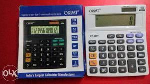 White Orpat Calculator With Box