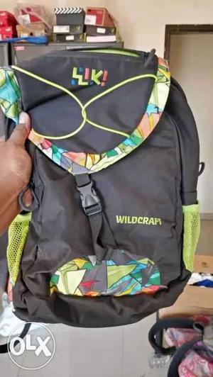 Wildcraft brand new bag. cool Color and design.