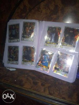 Wwe cards total 8