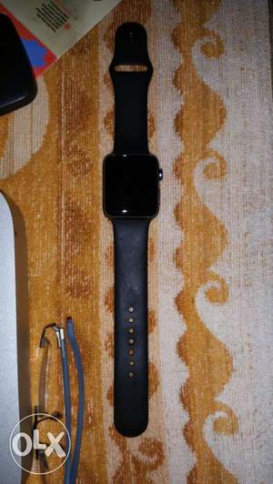 6 month old apple watch 42 mm aluminium black