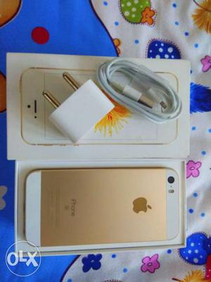 IPhone SE Gold 16gb Unused Condition With box,