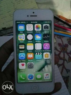 Iphone 5. 16gb No prob Charger awailable