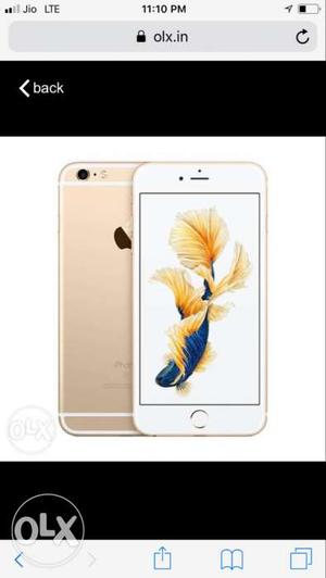 Iphone6 gold 32gb newly brand 25days old