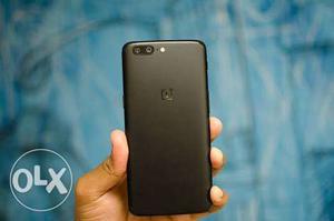 One plus 5,64 gb,6gb ram with one flip cover and