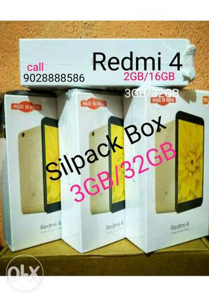 Redmi 4 Silpack 3/32 RS. RS. And Mi A1