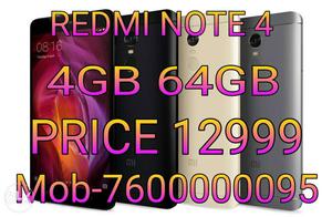 Redmi Note 4 64gb