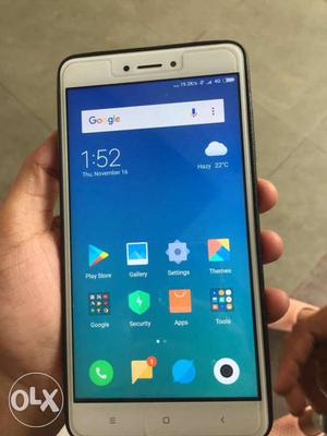 Redmi note 4 64 gb gold colour with box and