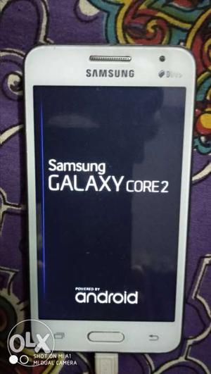 Samsung core 2 just line on display but phone is