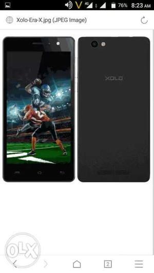 Xolo 4g mobile brand new condition and 11month