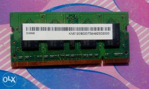 1GB DDR2 RAM for laptop.