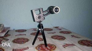 2month old Mobile phone telescope...