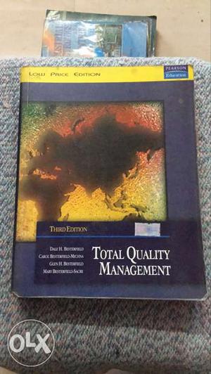 3th Edition Total Quality Management Book