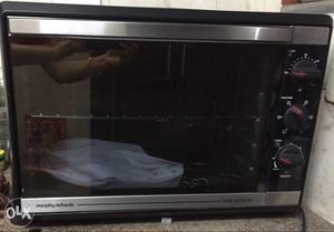 Black And Gray Morphy Richars Toaster Oven