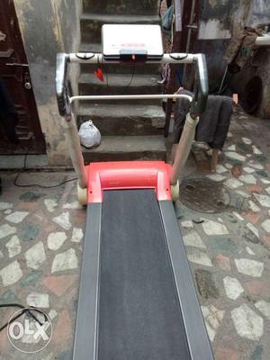 Black And Grey Treadmill