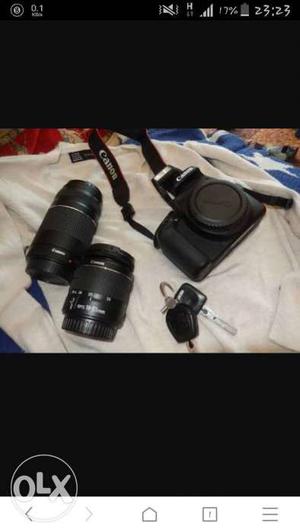 Black Canon DSLR  d